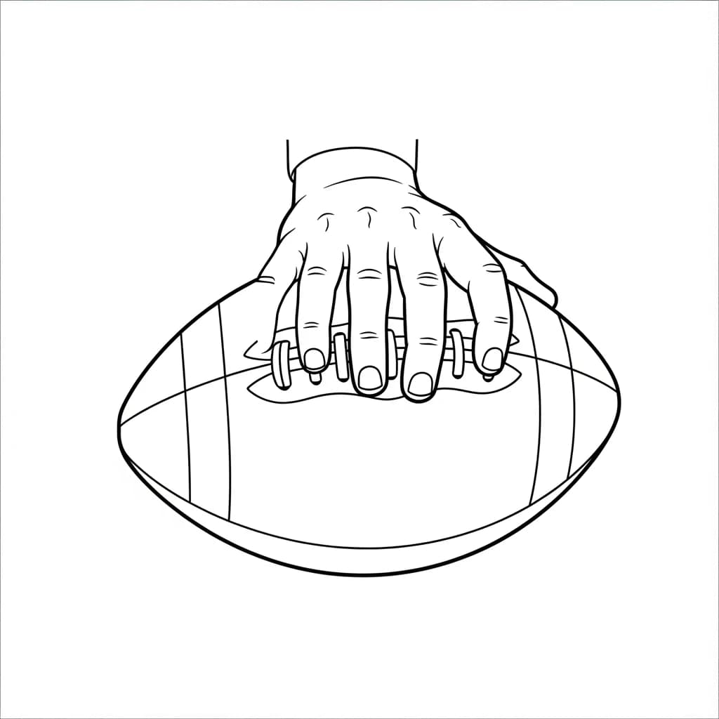 desenho de futebol para colorir