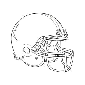 desenho de futebol para colorir