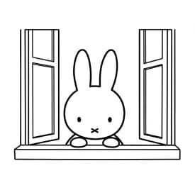 desenho de Nijntje para colorir