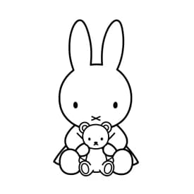 desenho de Nijntje para colorir
