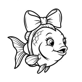 desenho de peixe para colorir