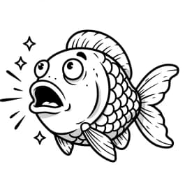 desenho de peixe para colorir