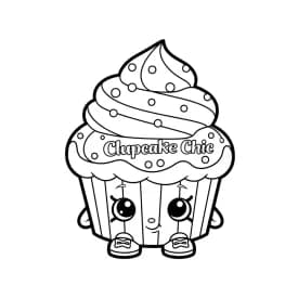 desenho de Shopkins para imprimir e colorir