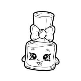 desenho de Shopkins para imprimir e colorir