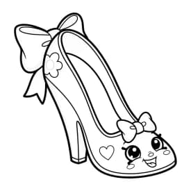 desenho de Shopkins para imprimir e colorir