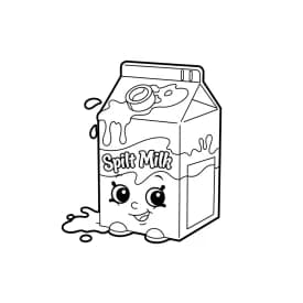 desenho de Shopkins para imprimir e colorir