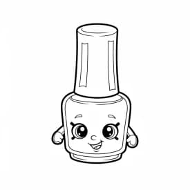desenho de Shopkins para imprimir e colorir