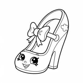 desenho de Shopkins para imprimir e colorir