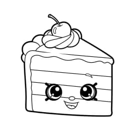 desenho de Shopkins para imprimir e colorir