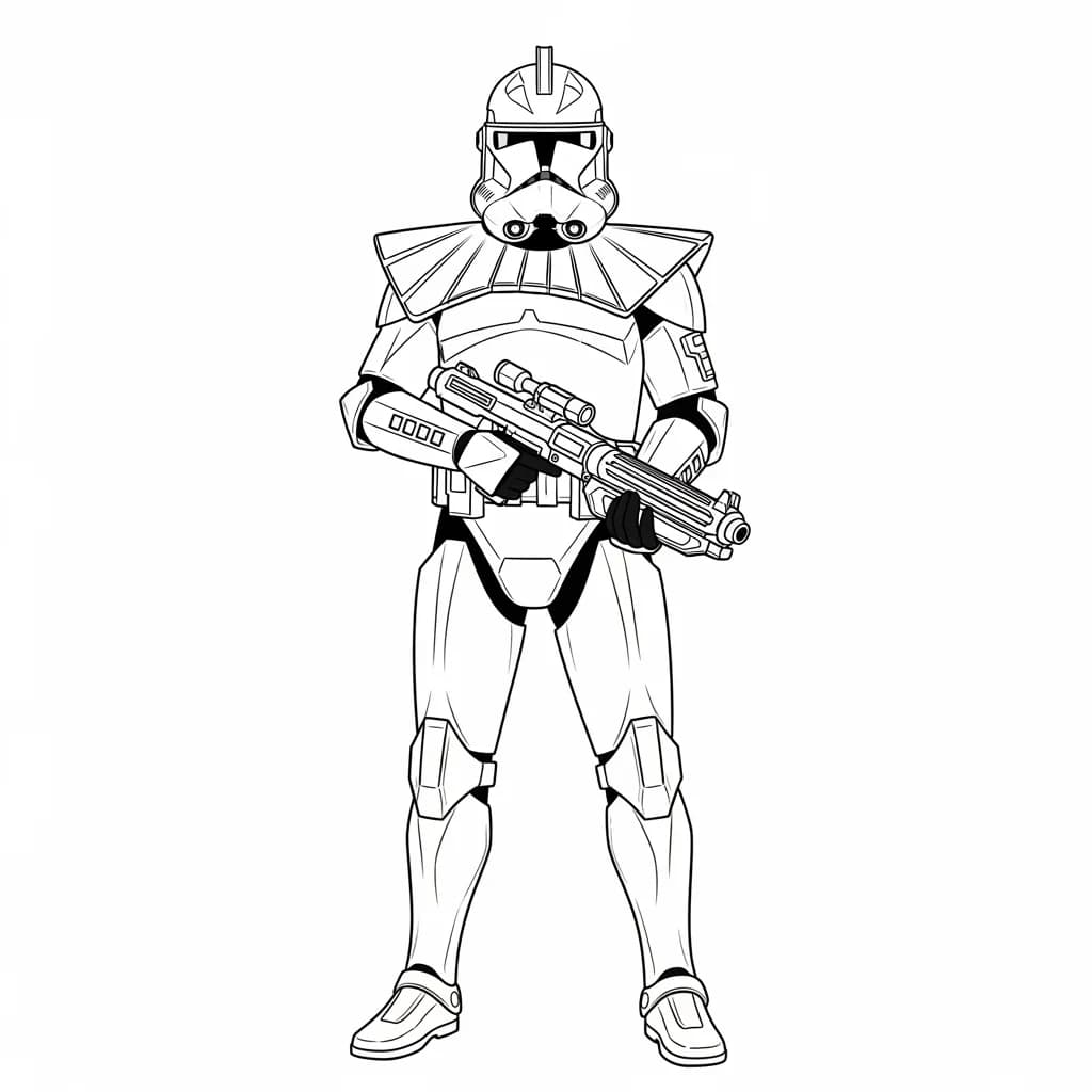desenho de Star Wars para colorir