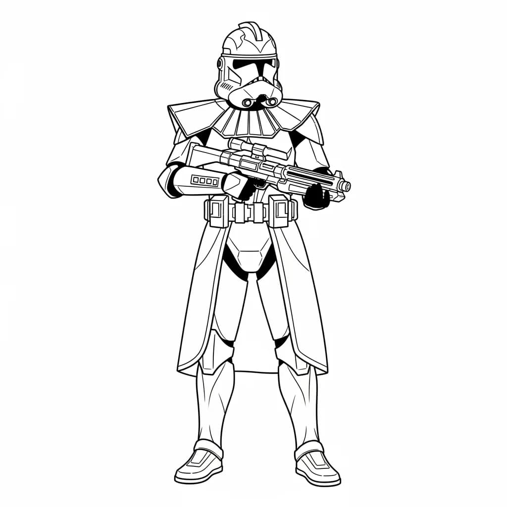 desenho de Star Wars para colorir