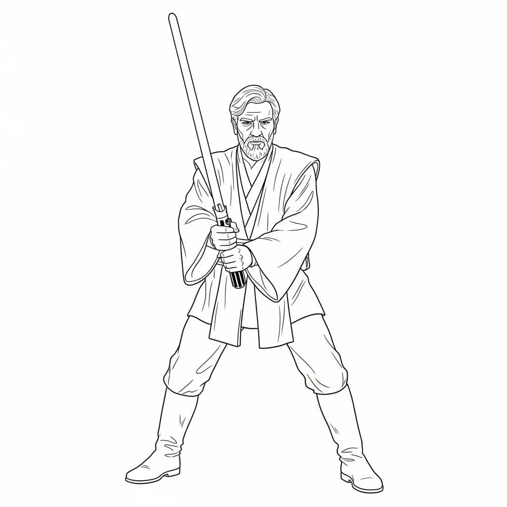 desenho de Star Wars para colorir