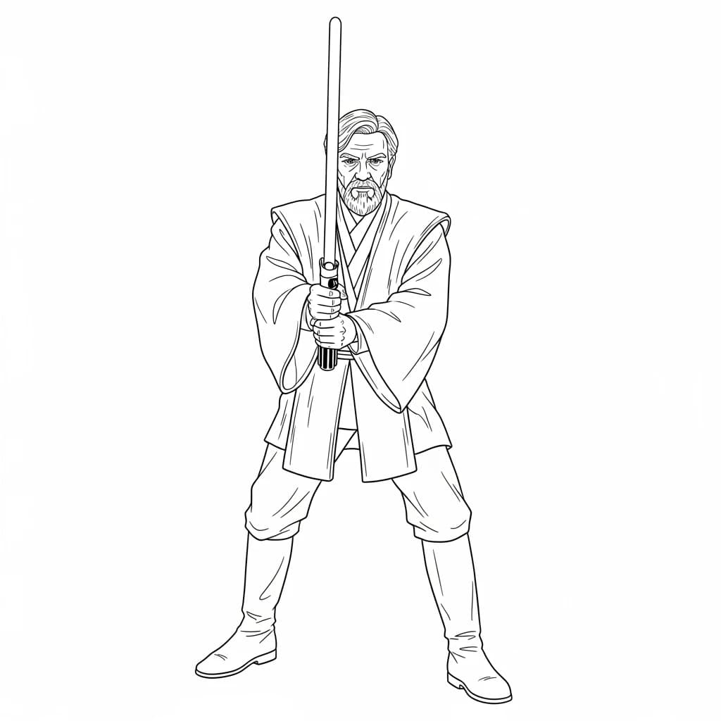 desenho de Star Wars para colorir