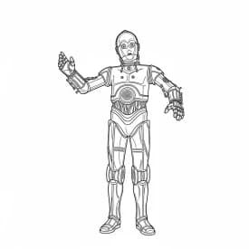 Desenho de Star Wars para Colorir desenho de Star Wars para colorir