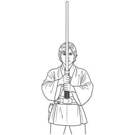Desenho de Star Wars para Colorir desenho de Star Wars para colorir