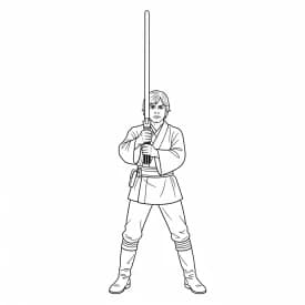 Desenho de Star Wars para Colorir desenho de Star Wars para colorir