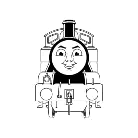 desenho de Thomas e Amigos para colorir