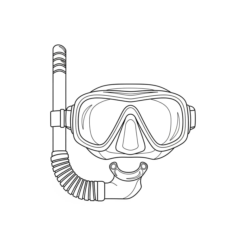 desenho de verão para colorir