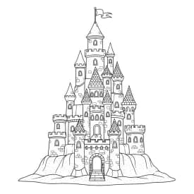 desenho de verão para colorir