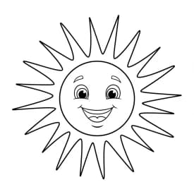 Desenho de Verão para Colorir desenho de verão para colorir