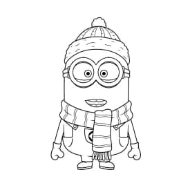desenho dos Minions para colorir