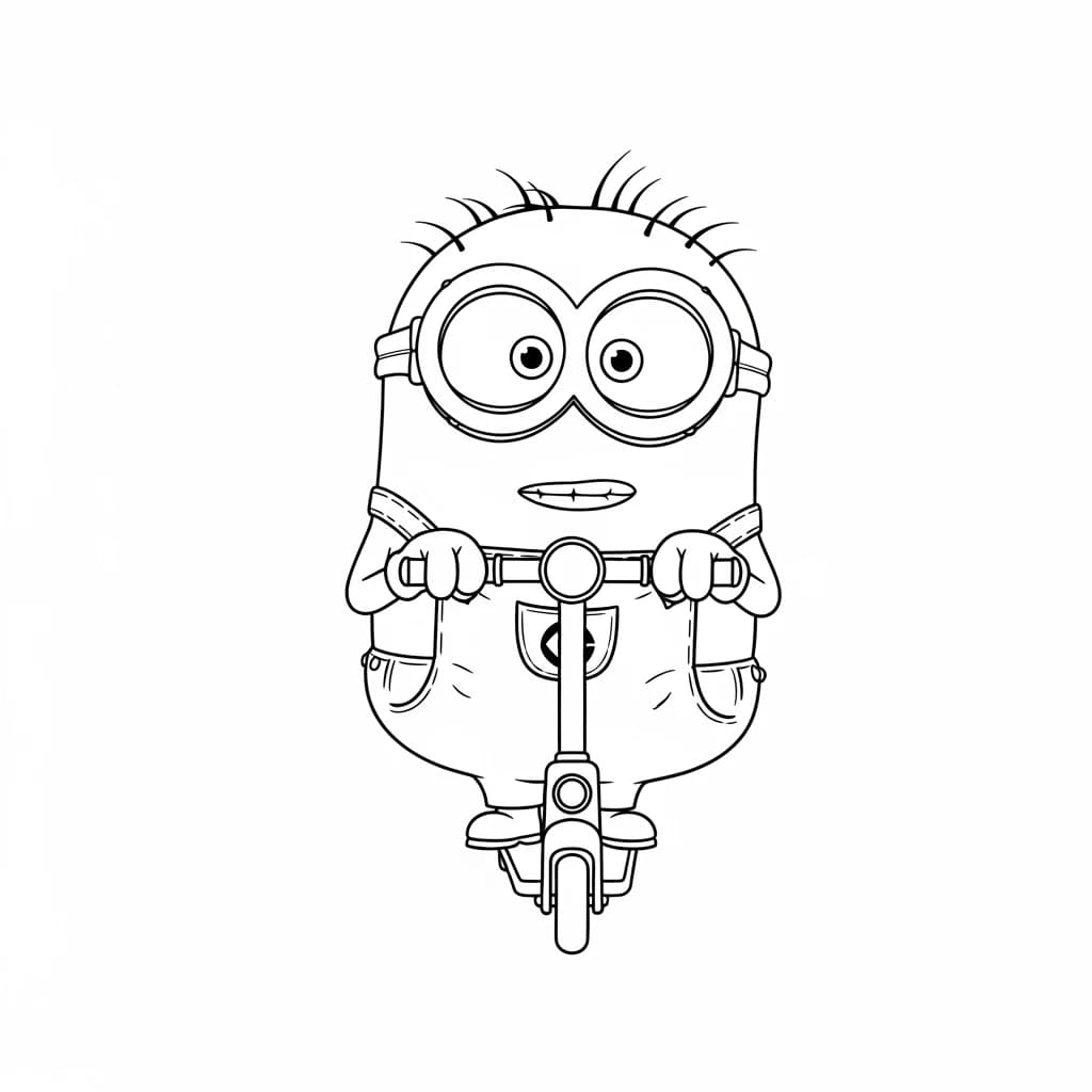 desenho dos Minions para colorir