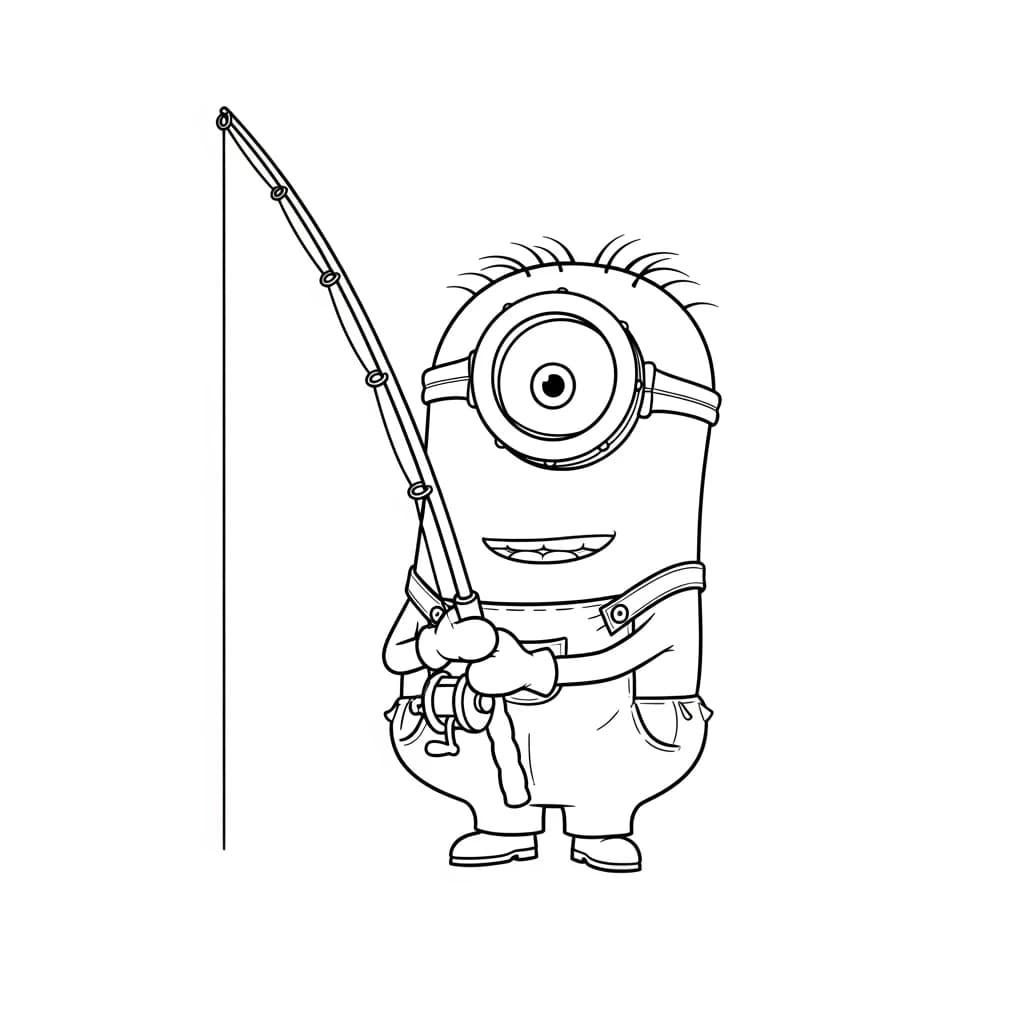 desenho dos Minions para colorir