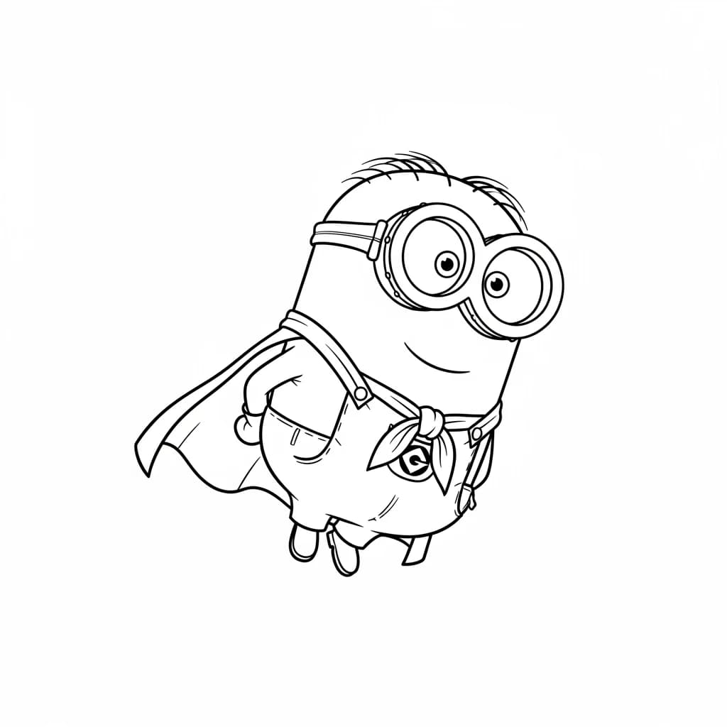 desenho dos Minions para colorir
