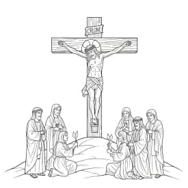 Desenhos Bíblicos para Imprimir e Colorir