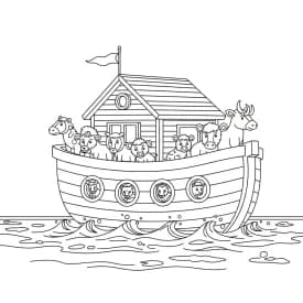 Desenhos Bíblicos para Imprimir e Colorir