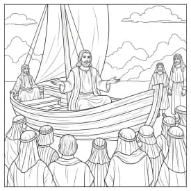 Desenhos Bíblicos para Imprimir e Colorir