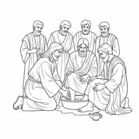 Desenhos Bíblicos para Imprimir e Colorir