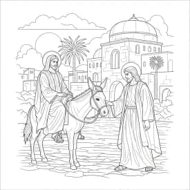Desenhos Bíblicos para Imprimir e Colorir