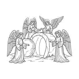 Desenhos Bíblicos para Imprimir e Colorir
