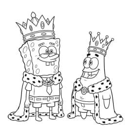 Desenhos do Bob Esponja para Colorir e Imprimir