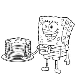 Desenhos do Bob Esponja para Colorir e Imprimir