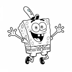 Desenhos do Bob Esponja para Colorir e Imprimir Desenhos do Bob Esponja para Colorir e Imprimir