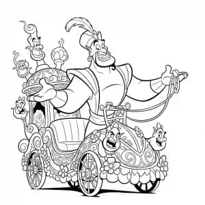 Desenhos da Aladdin para Colorir
