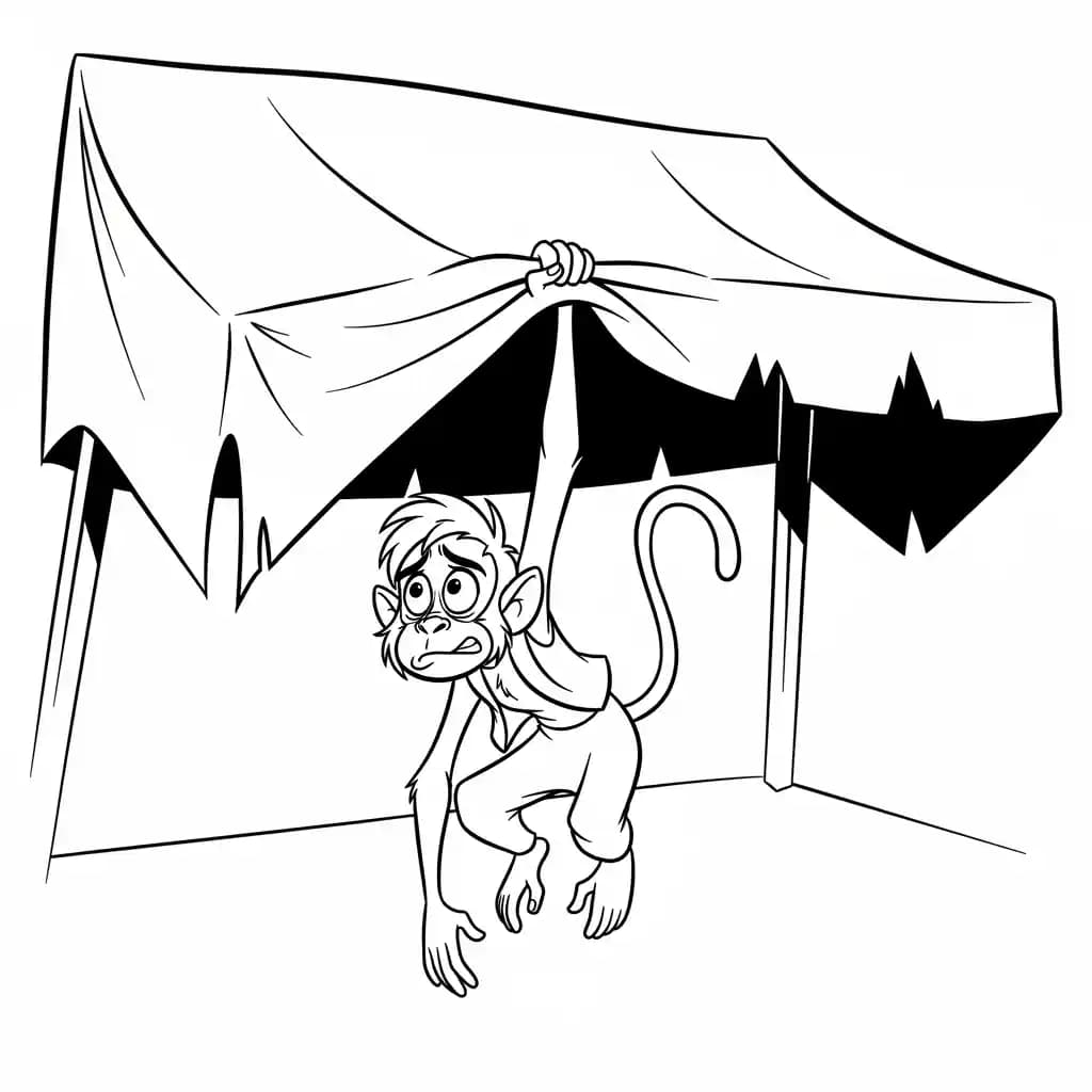 Desenhos da Aladdin para Colorir