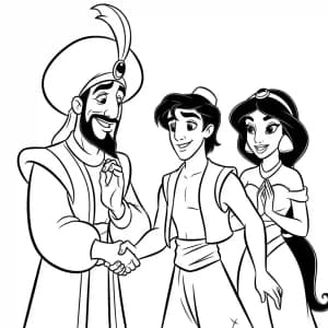 Desenhos da Jasmine para Colorir