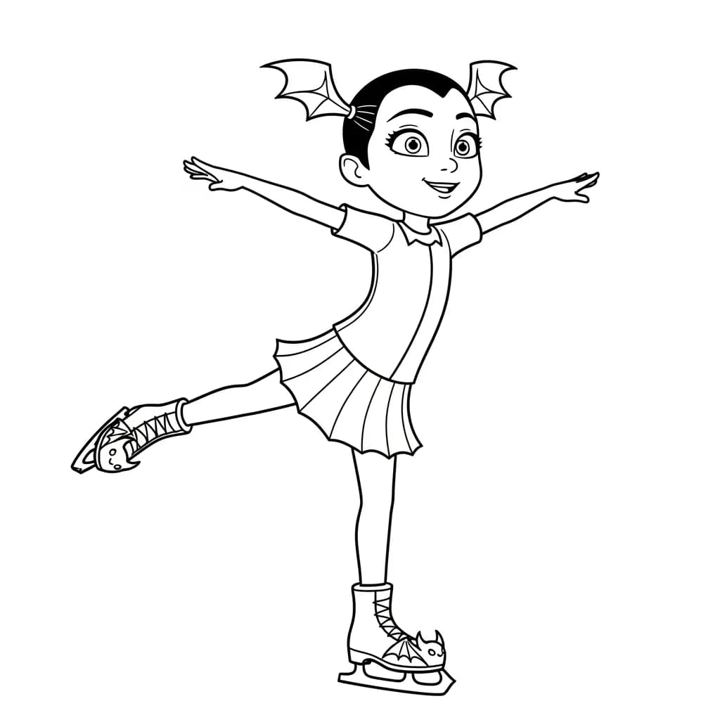 Desenhos da Vampirina para Colorir