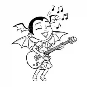 Desenhos da Vampirina para Colorir
