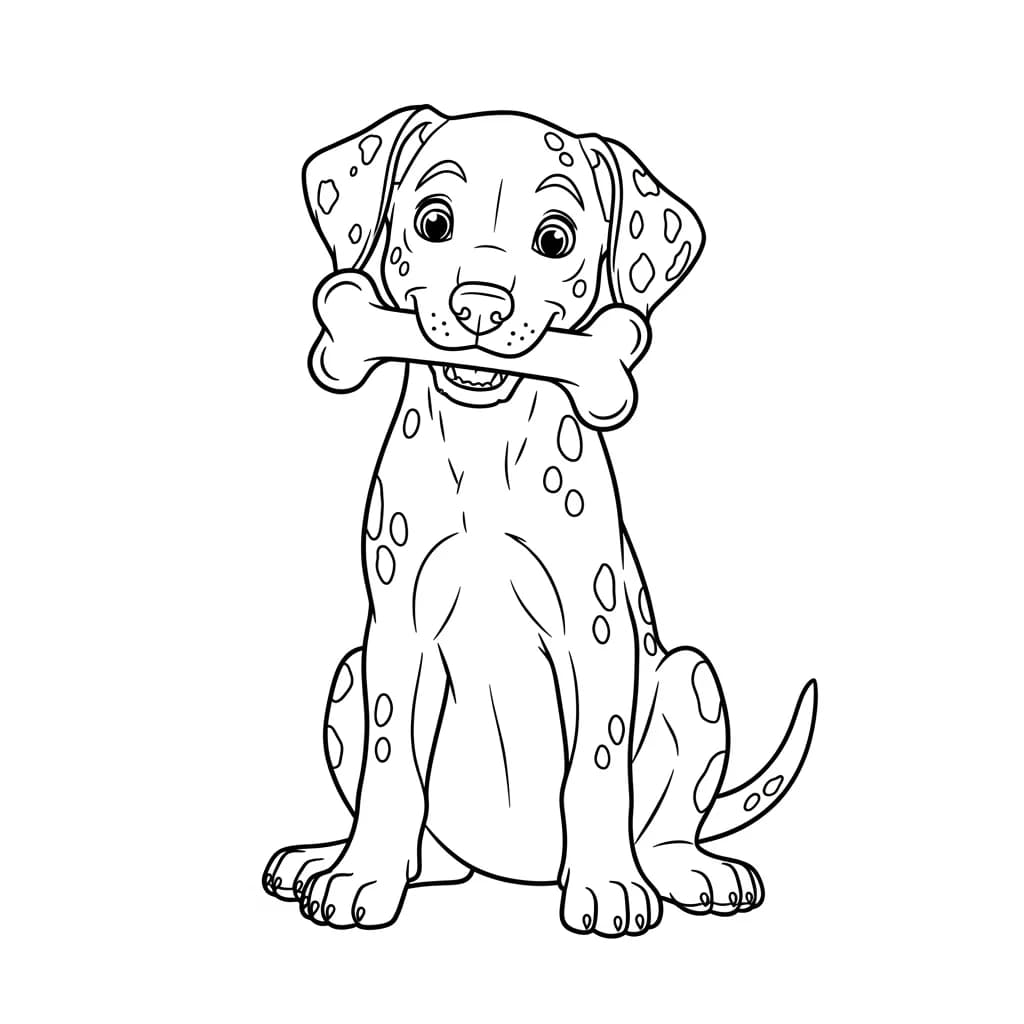 Desenhos de 101 Dálmatas para Colorir