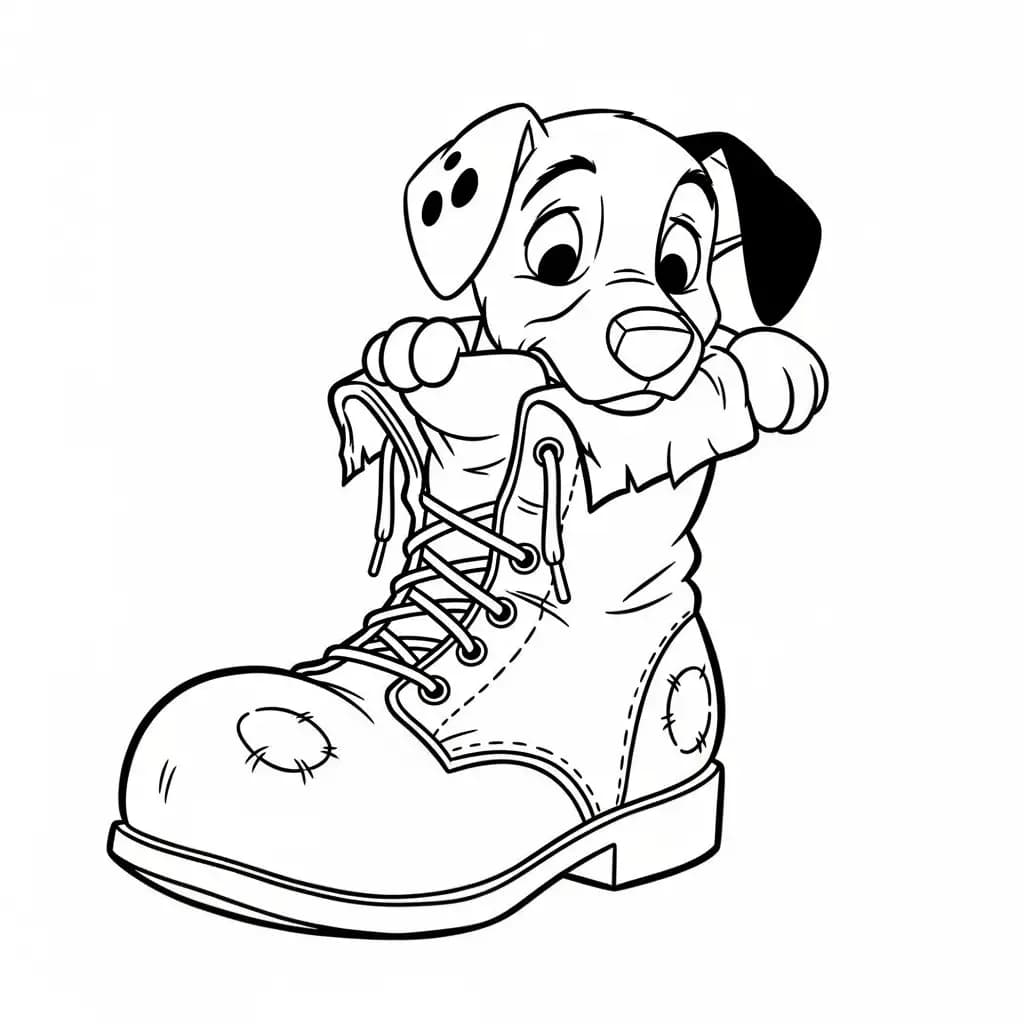 Desenhos de 101 Dálmatas para Colorir