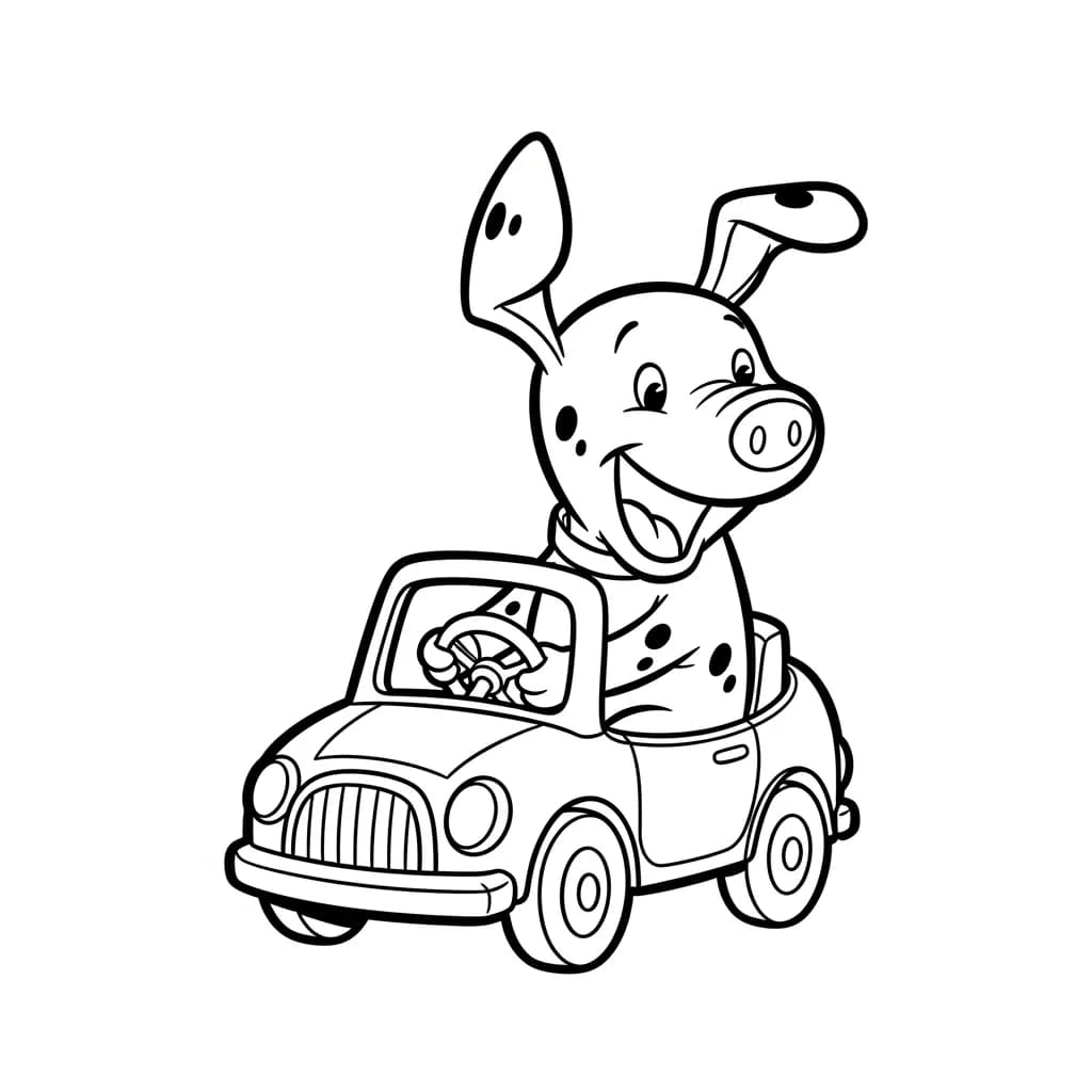 Desenhos de 101 Dálmatas para Colorir