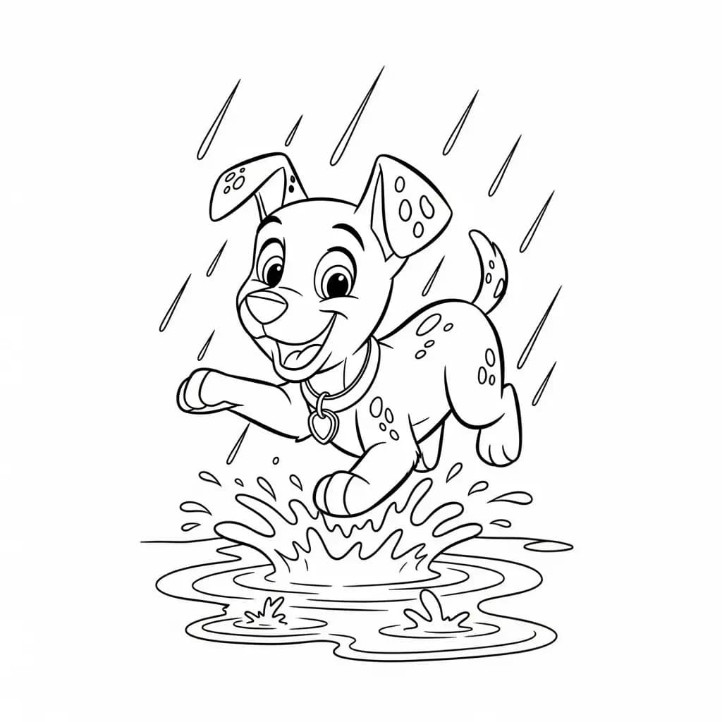 Desenhos de 101 Dálmatas para Colorir