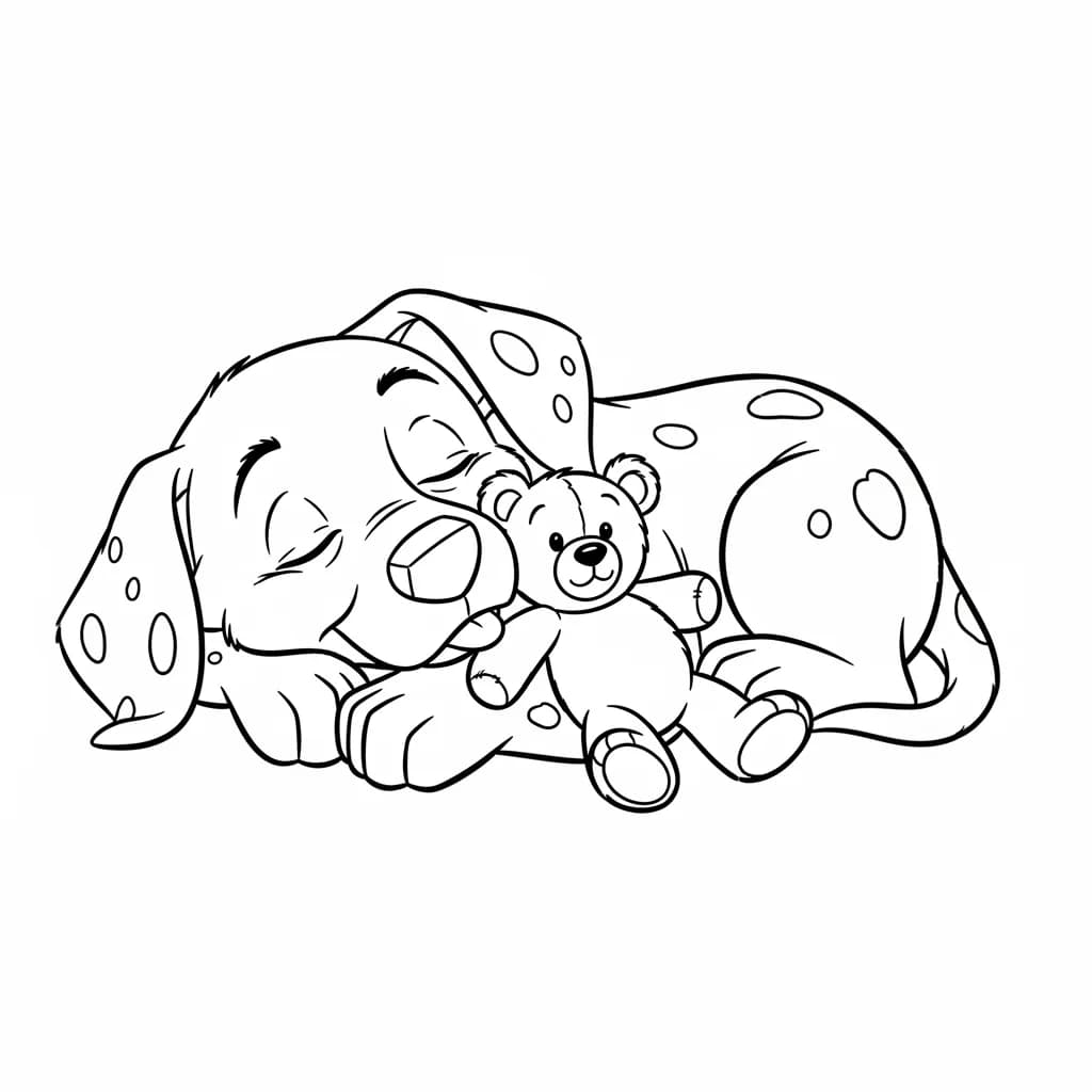Desenhos de 101 Dálmatas para Colorir