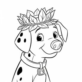 Desenhos de 101 Dálmatas para Colorir
