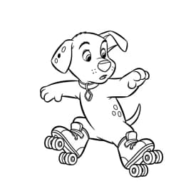 Desenhos de 101 Dálmatas para Colorir