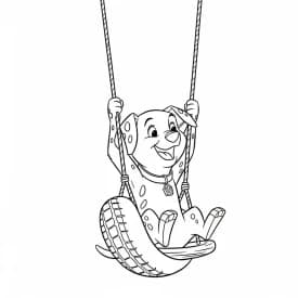 Desenhos de 101 Dálmatas para Colorir